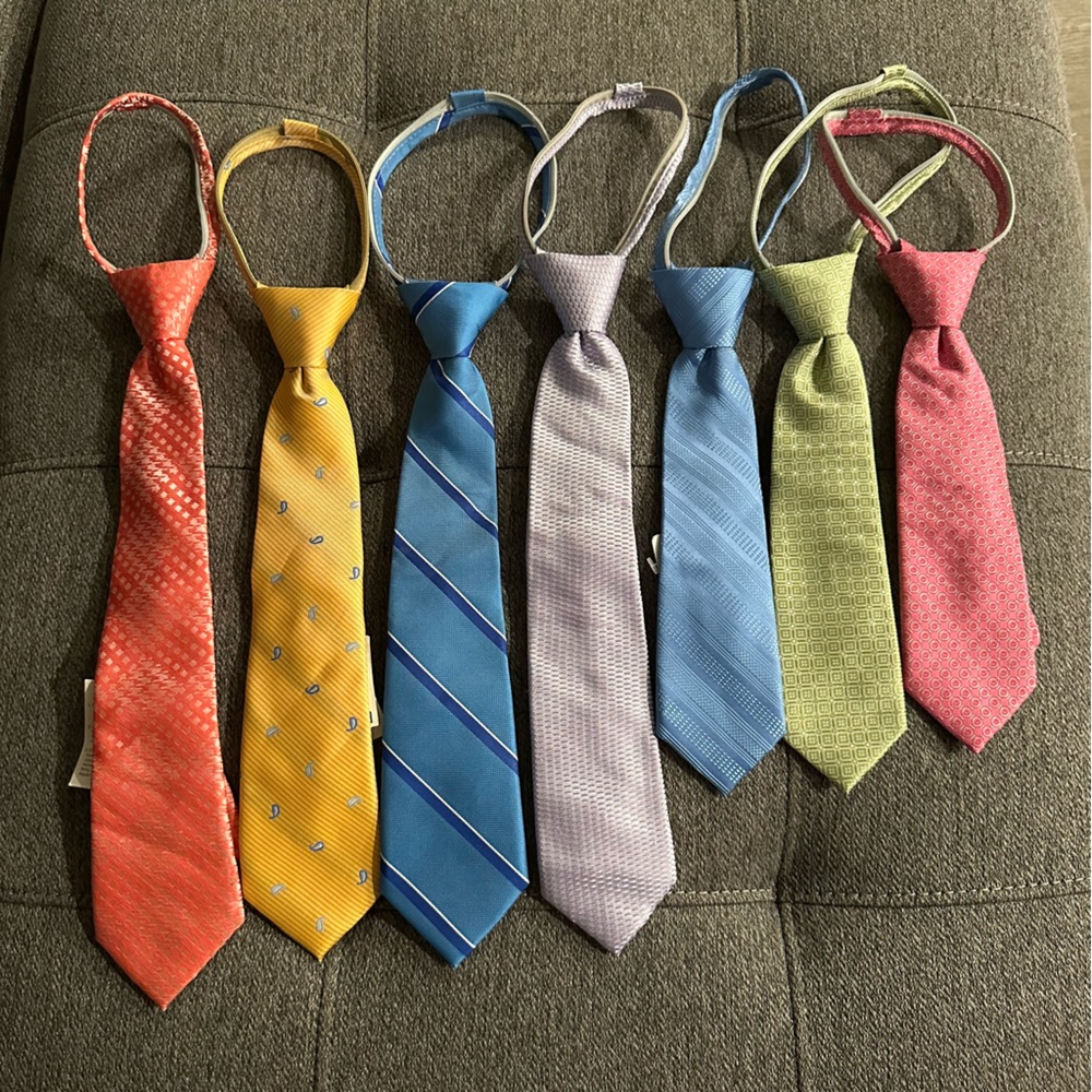 Bundle Of 7 Kid Ties